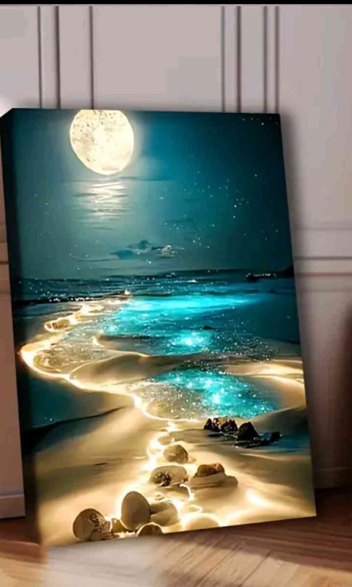 Ocean Scene Canvas Print