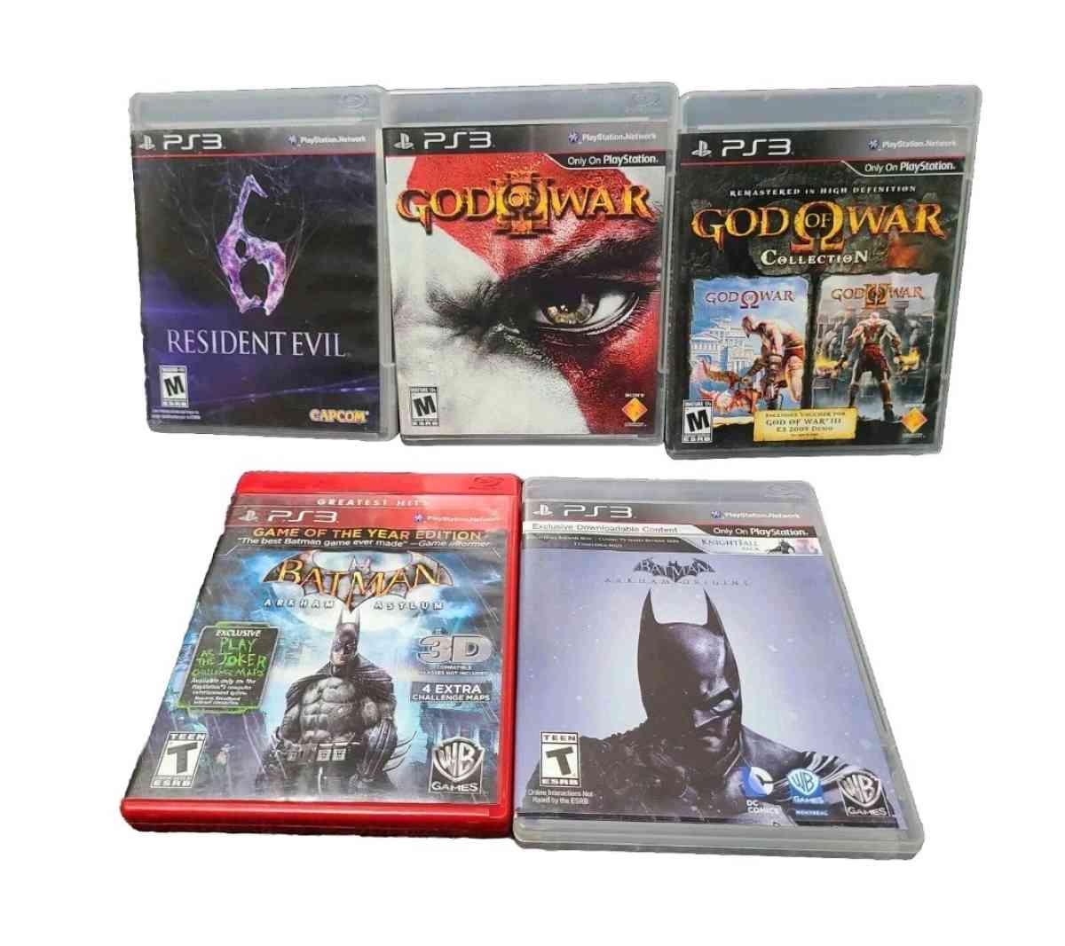 Lot of 5 Video Games PS3 different video games Nice Used Con - Akron, Ohio
