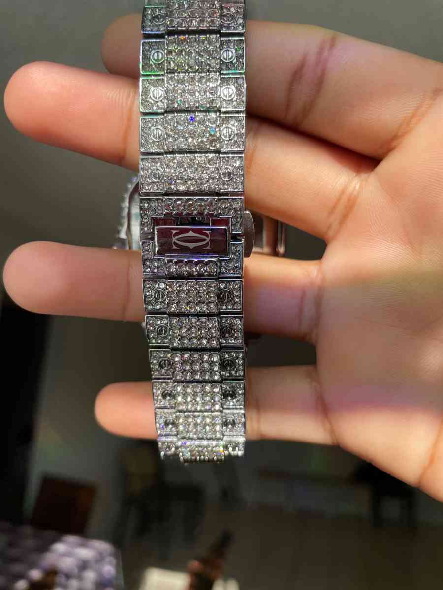 VVS Moissanite Cartier Watch - Boynton Beach, Florida - FleaMarketBay