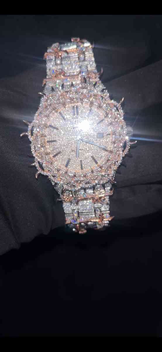 41 MM AP Jesus Crown Moissanite Diamond Diamond Tester Appr - Arlington, Texas