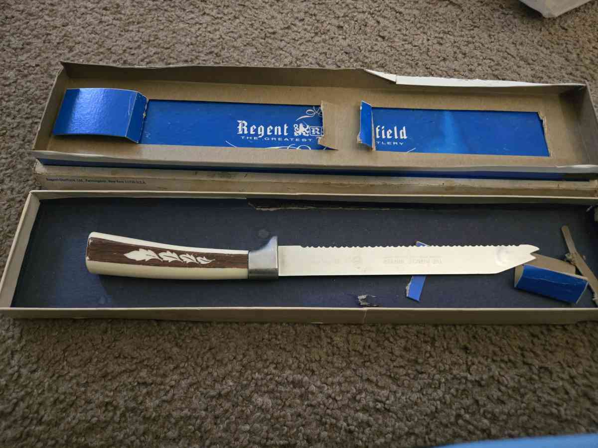 VTG MIRACLE WORKER 12 STAINLESS KNIFE BY REGENT SHEFFIELD - Crittenden, Kentucky - FleaMarketBay