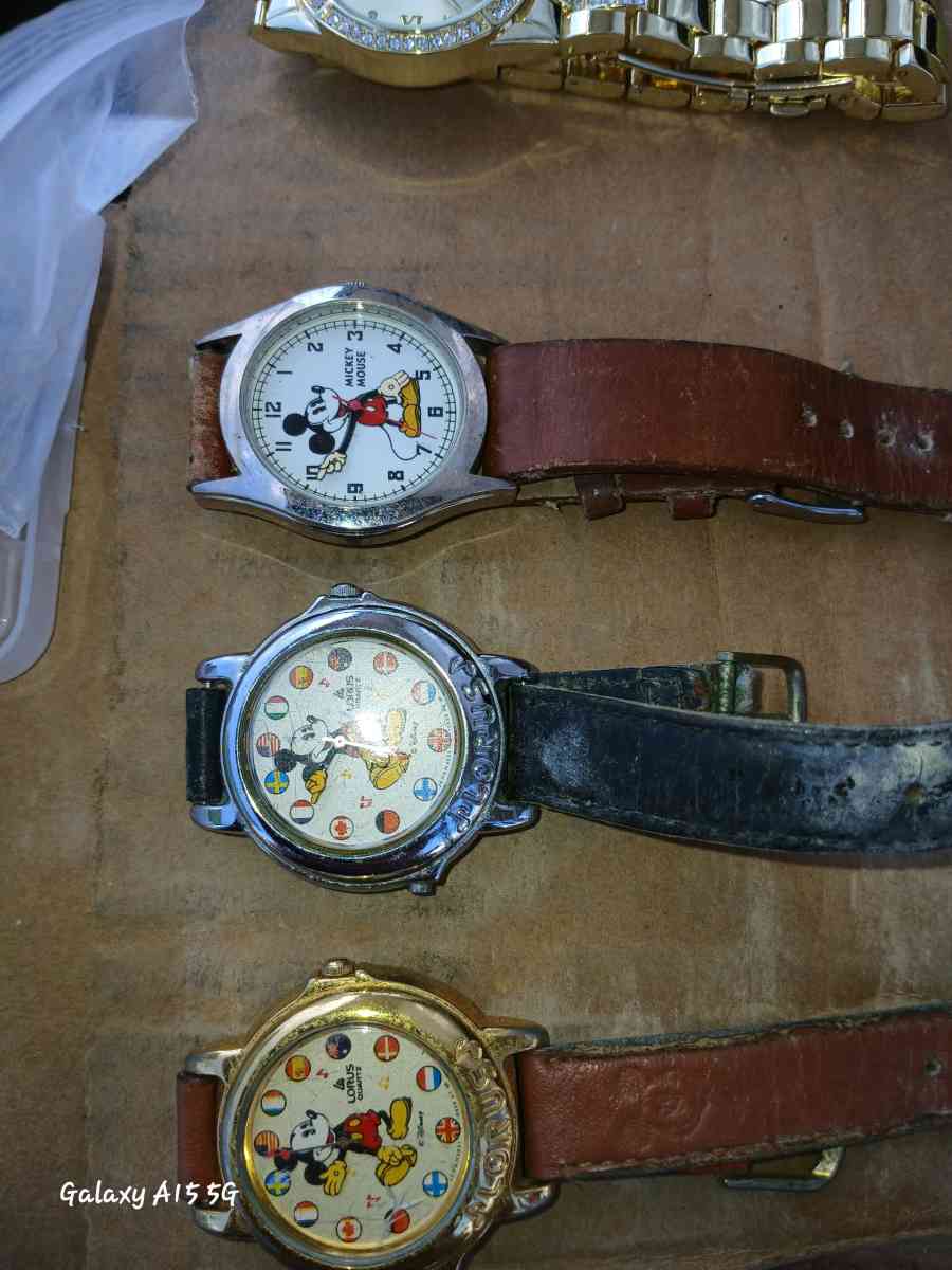 Mickey Mouse Collectors Watches - Jonesville, Virginia