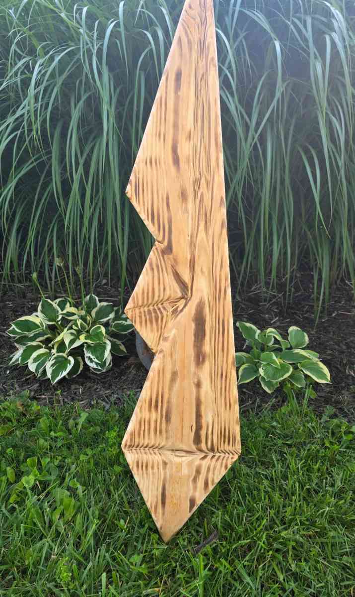 Wooden Draped American Flag - Franklin, Ohio - FleaMarketBay