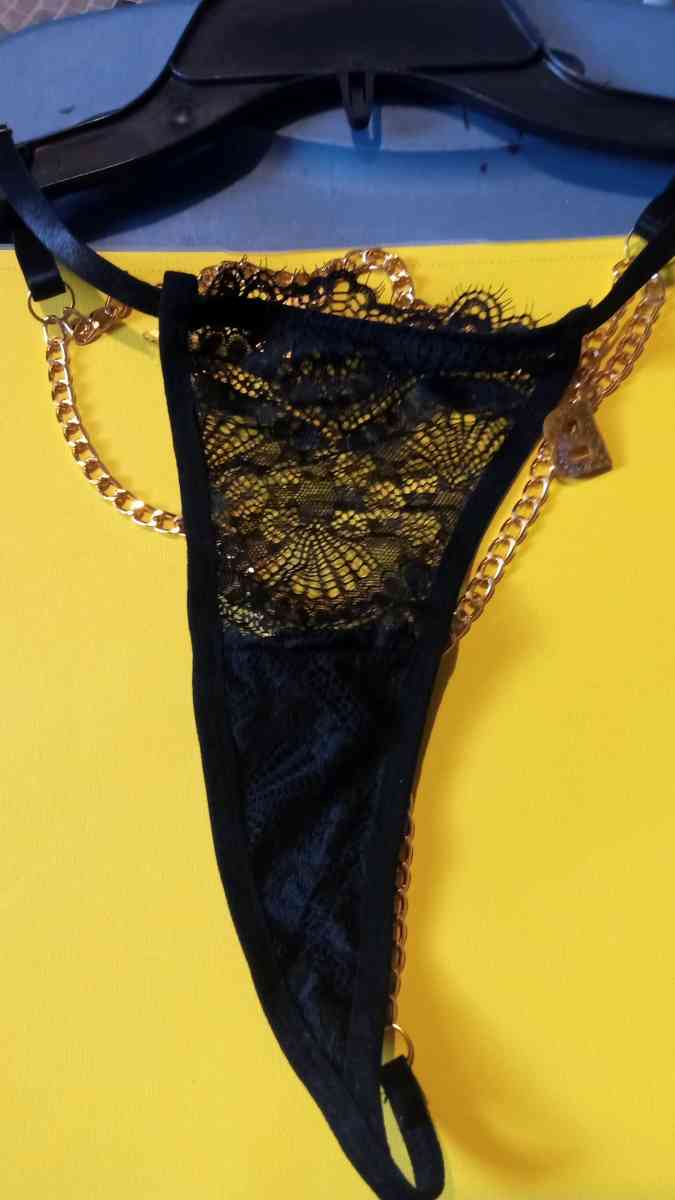 Black Bra and Lace Thongs - Cartersville, Georgia - FleaMarketBay