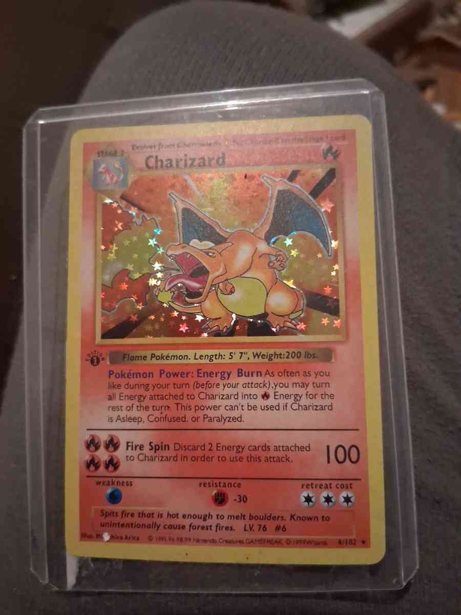 Charizard 1st edition - Greenville, Ohio - FleaMarketBay
