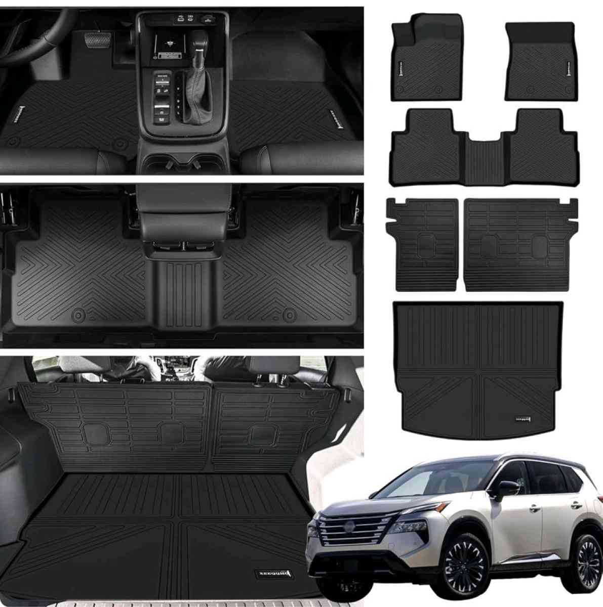 DIKSOAKR Car Floor Mats  Cargo Liner  Backrest Mat for Nissa - Bellmawr, New Jersey