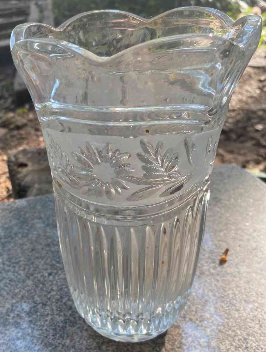 Vintage Crystal Pitcher - Maysville, Georgia
