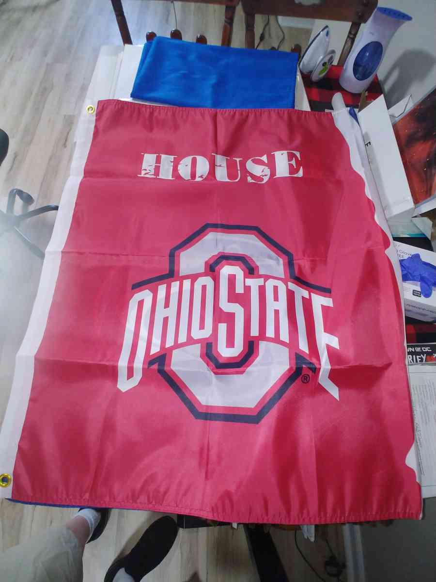 Ohio State and Duke house divided Flag - Colonial Heights, Virginia - FleaMarketBay