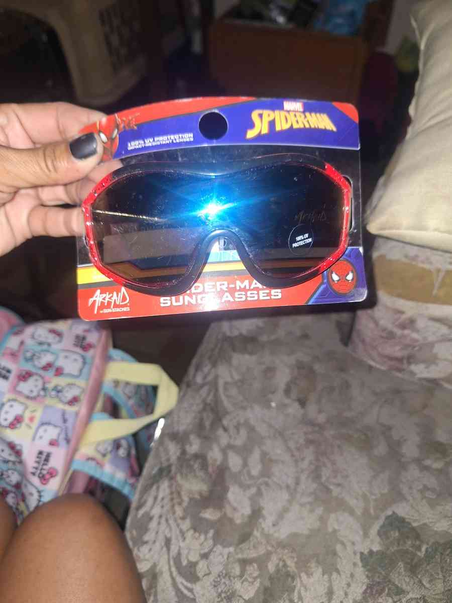 Marvel SpiderMan kids paint splattered Sport Sunglasses - Las Vegas, Nevada