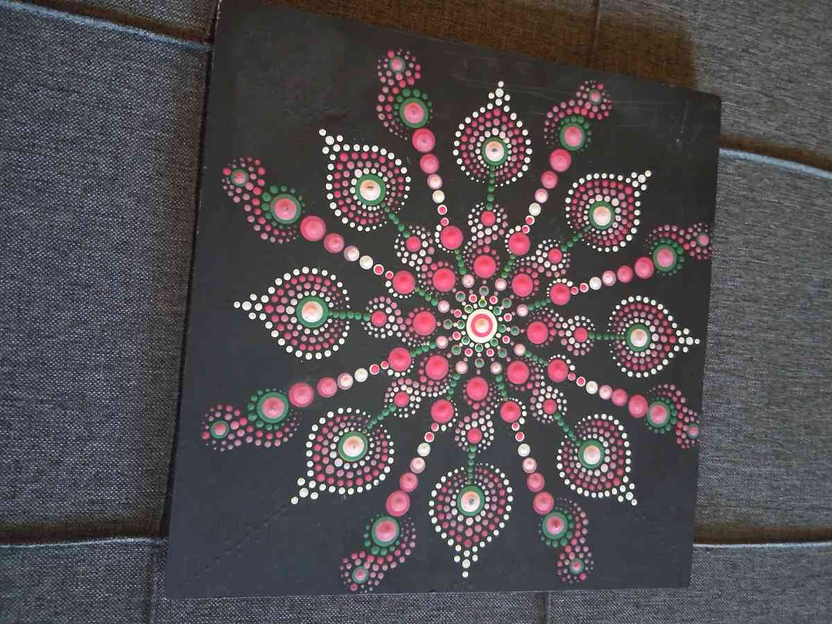 handmade mandala painting - Comstock, Michigan - FleaMarketBay