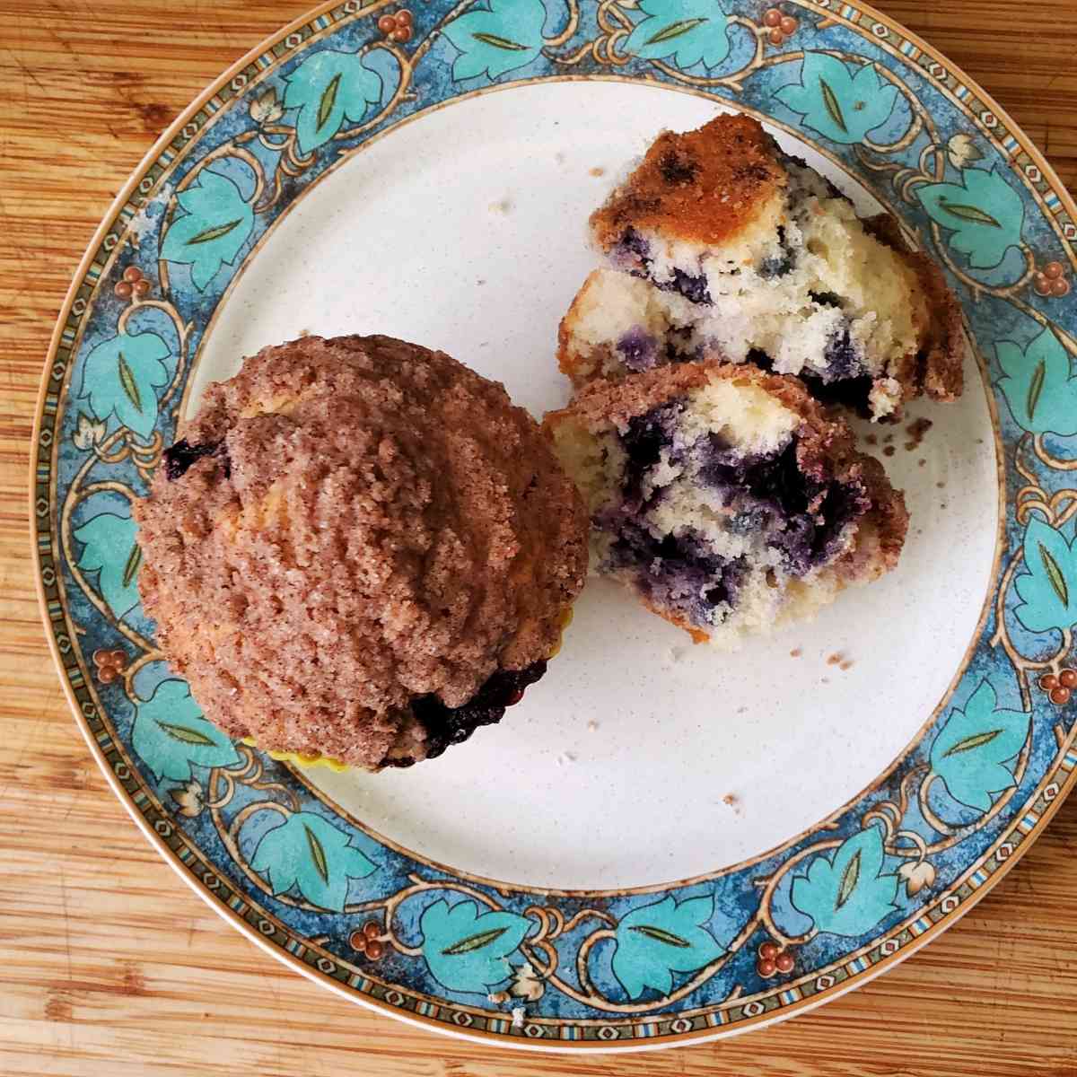 Blueberry Muffins 6 count