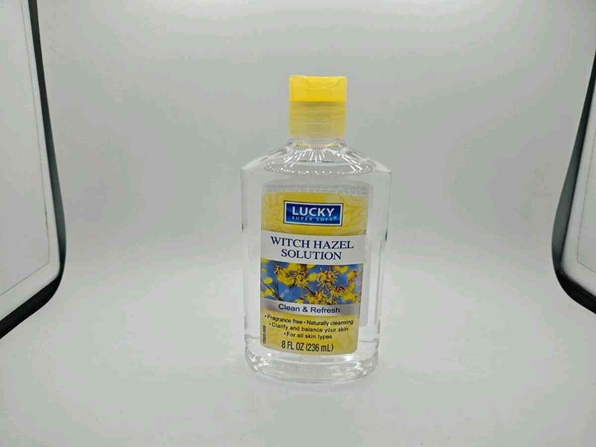Lucky Super Soft Witch Hazel Solution  8 fl oz Bottle - Alicia, Arkansas - FleaMarketBay