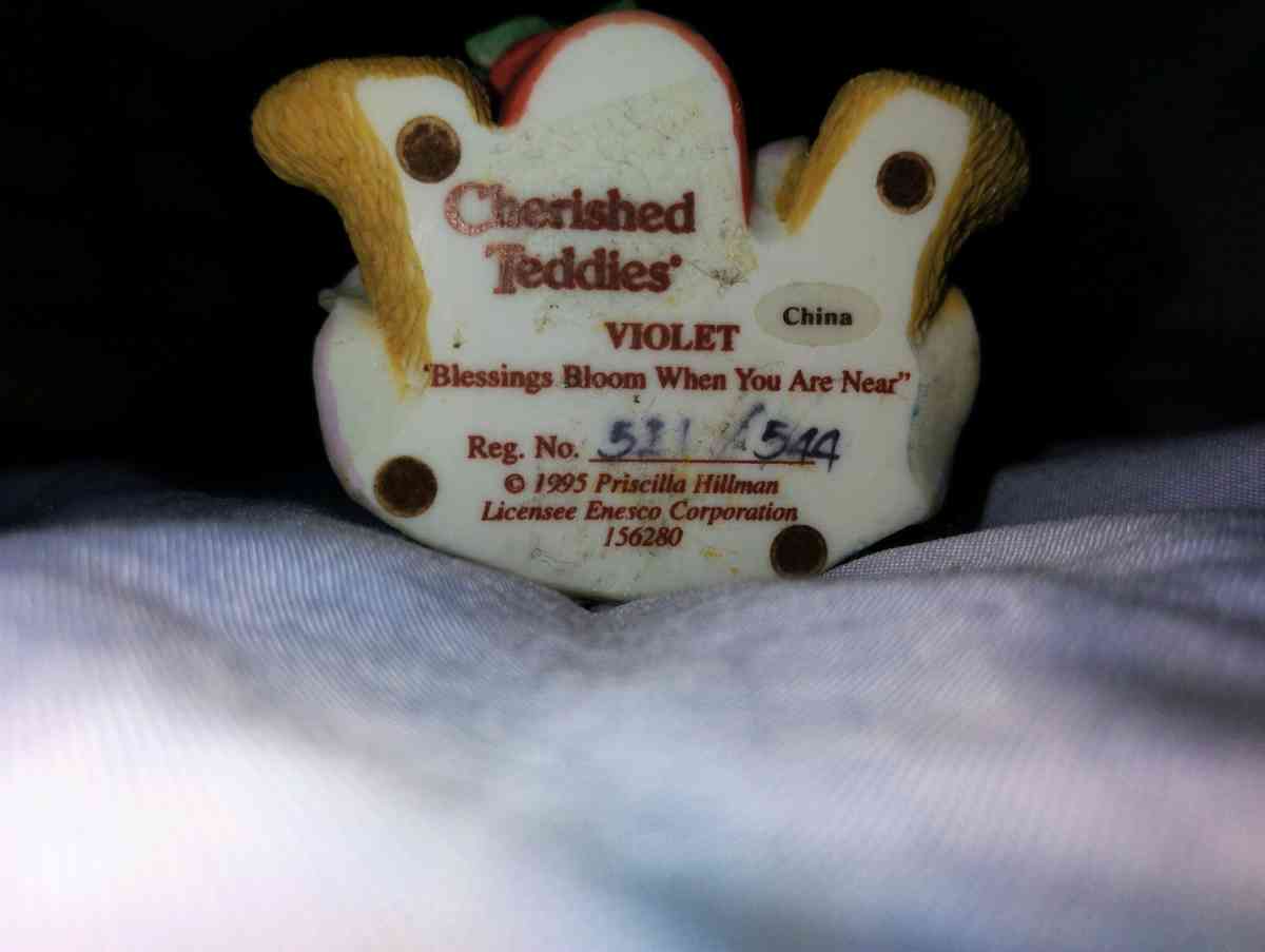 Cherished Teddies figurens - Houston, Texas - FleaMarketBay