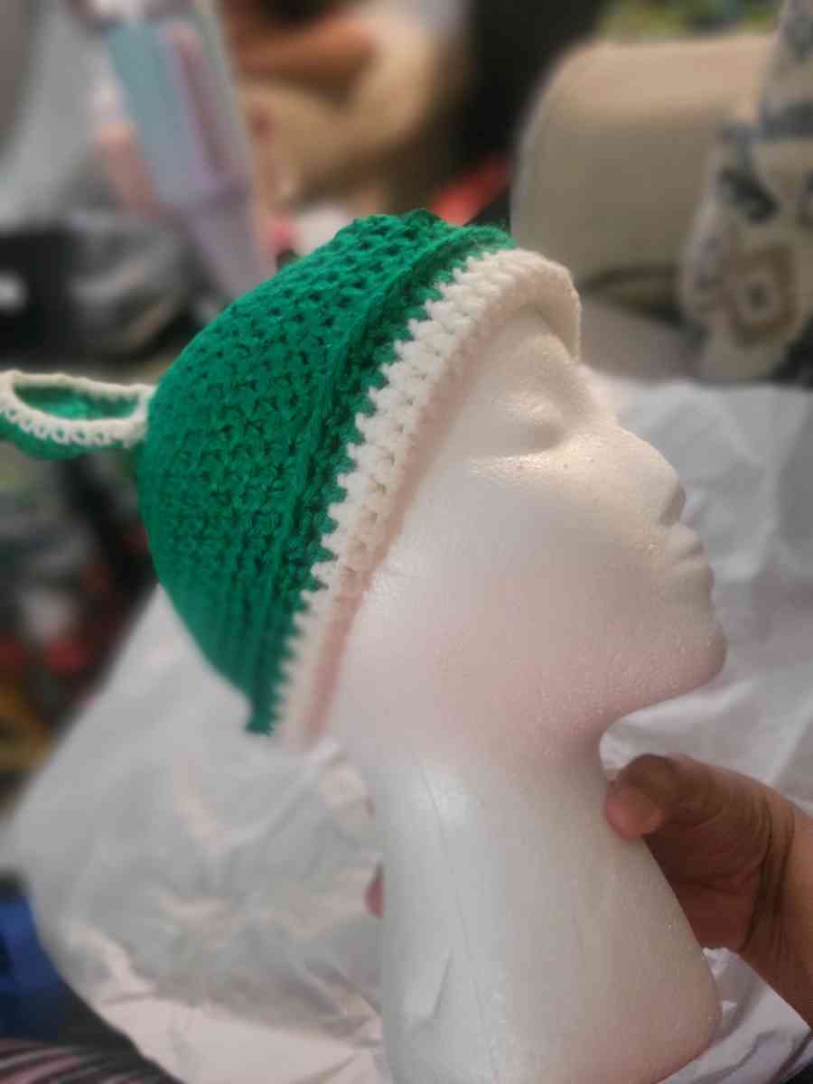 Eagles  Crochet Cat Hat - Allamuchy, New Jersey - FleaMarketBay