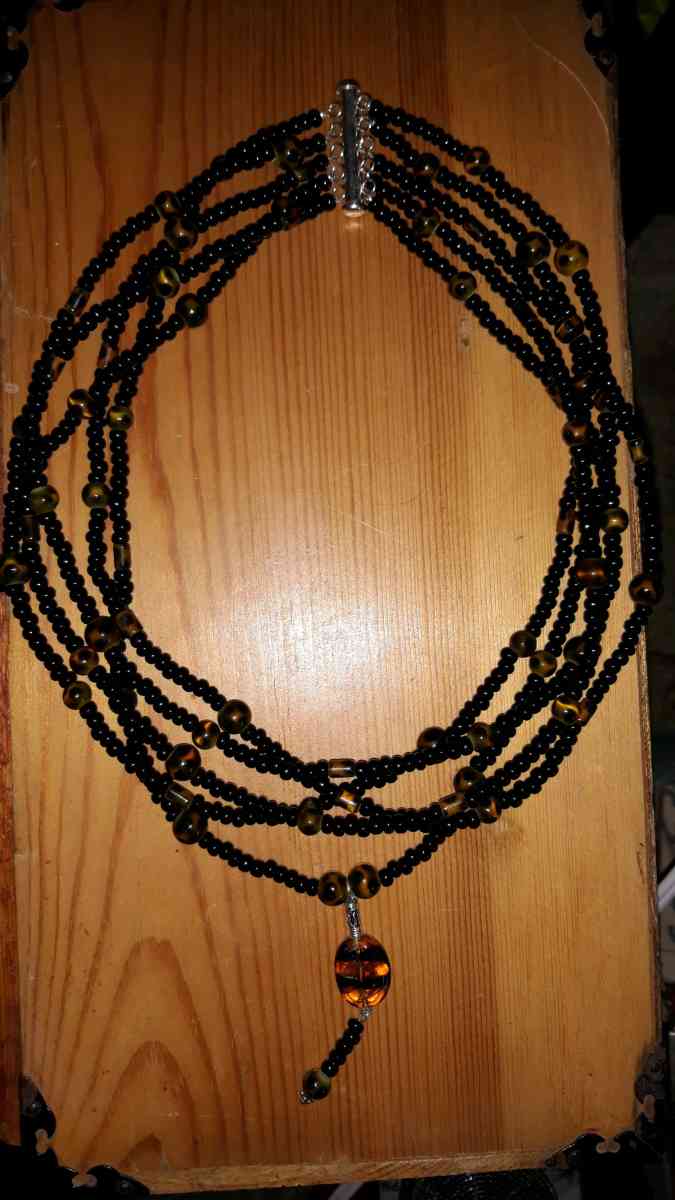 Black Onyx Necklace - Fairview, North Carolina - FleaMarketBay