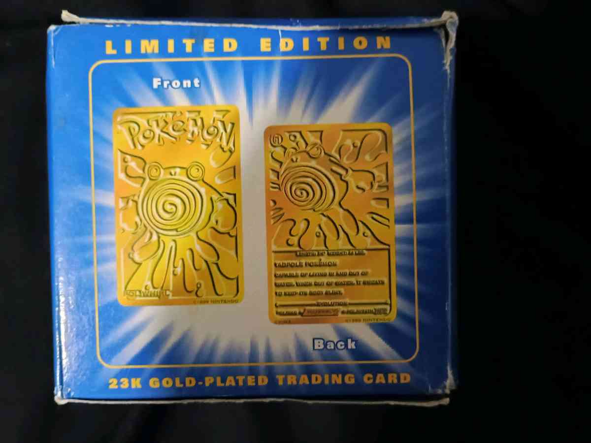 23k gold pokemon balls - Bellefontaine, Ohio