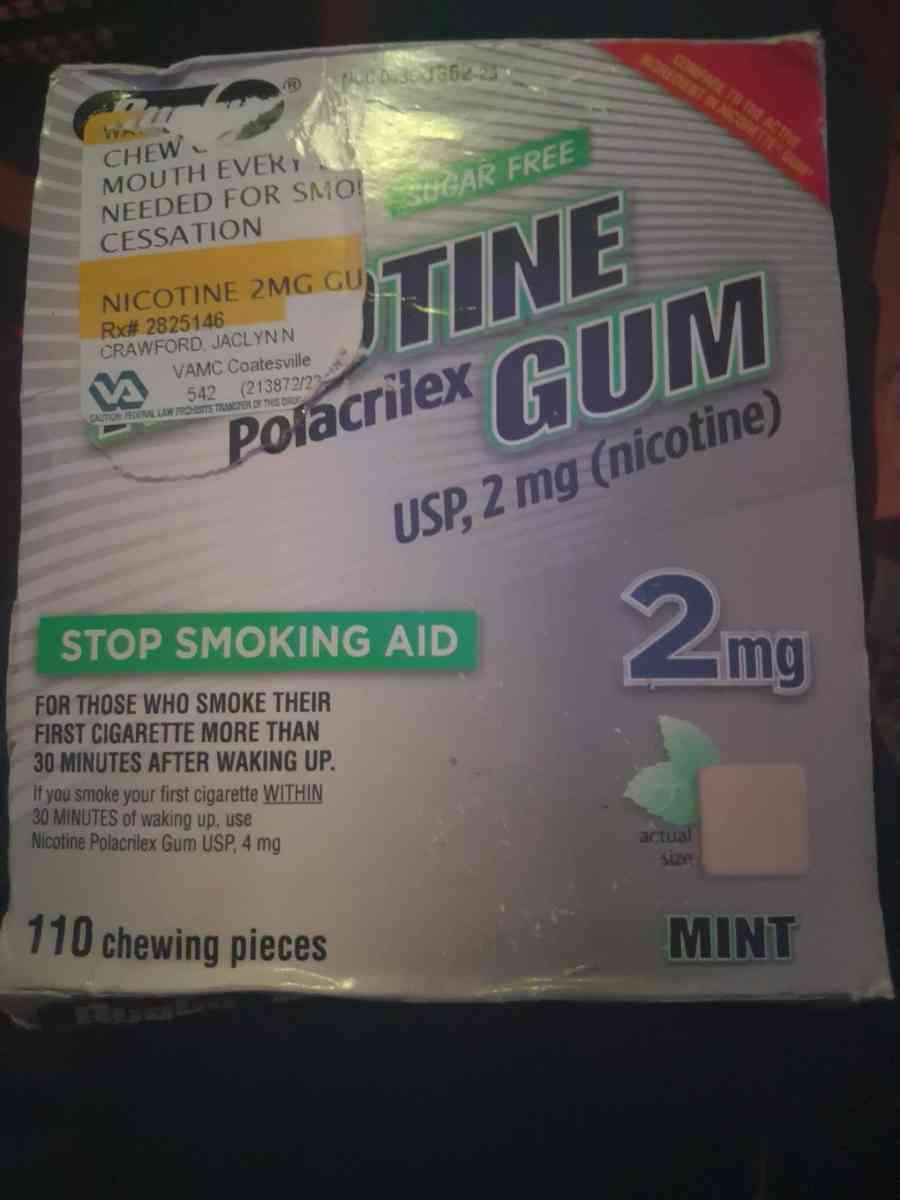 nicotine gum - West Chester, Pennsylvania - FleaMarketBay