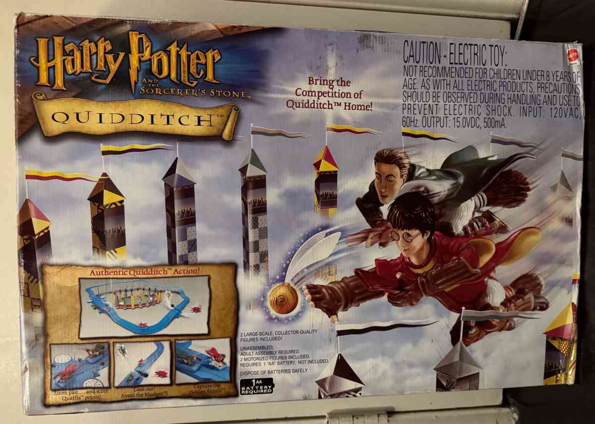 Harry Potter and the Sorcerers Stone Slot Car Race Game 2001 - Valley Village, California - FleaMarketBay