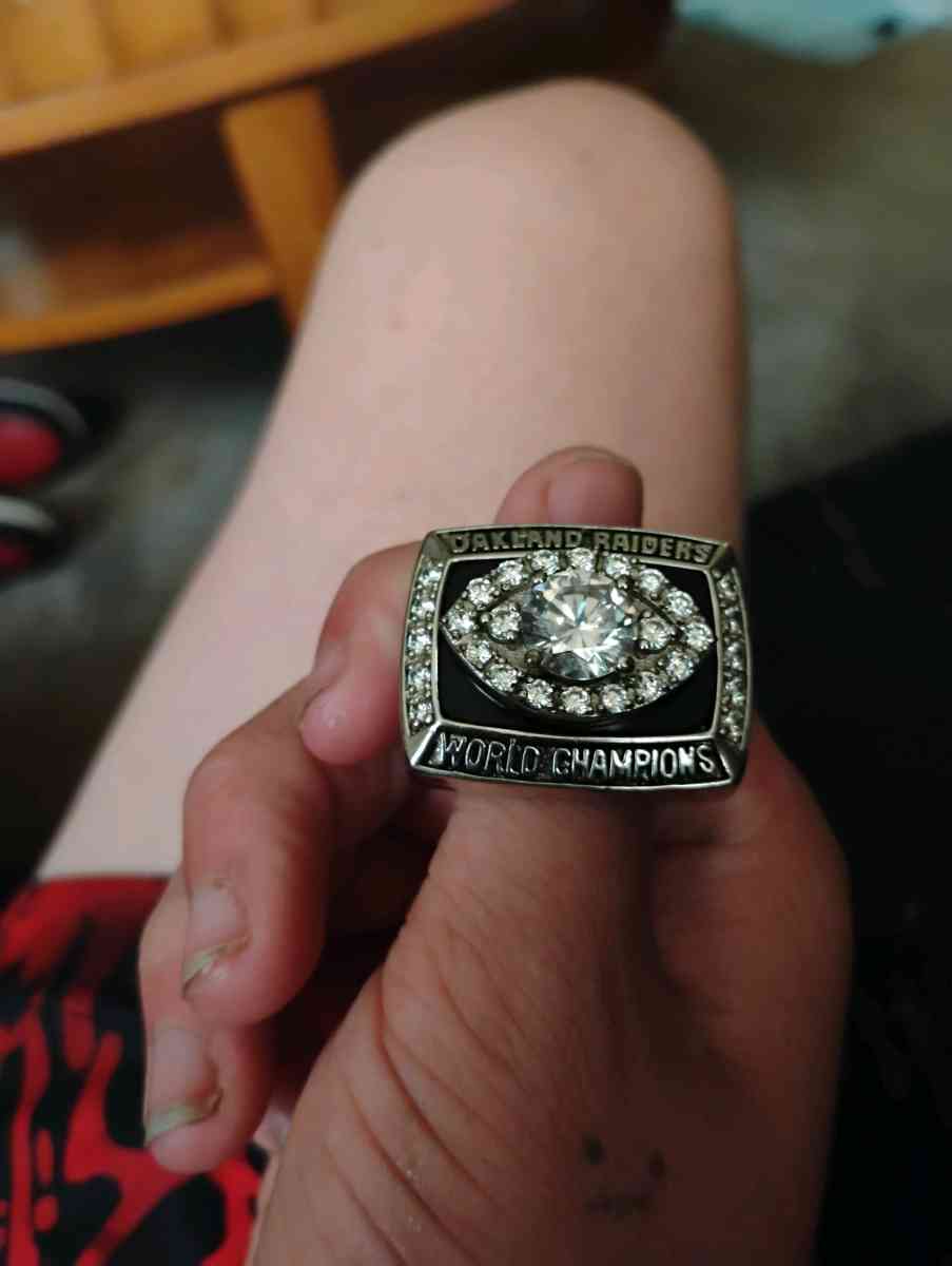 1976 raiders championship ring - Dayton, Ohio - FleaMarketBay