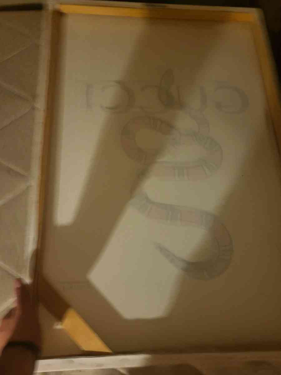 hand painted Gucci painted by far  child Paris - Douglasville, Georgia - FleaMarketBay