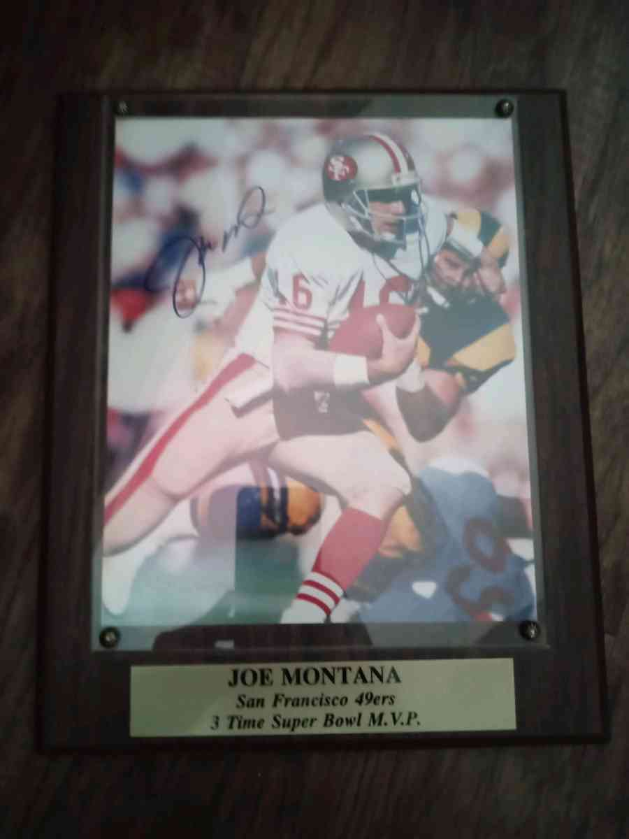 Joe Montana Autograph - Redding, California - FleaMarketBay