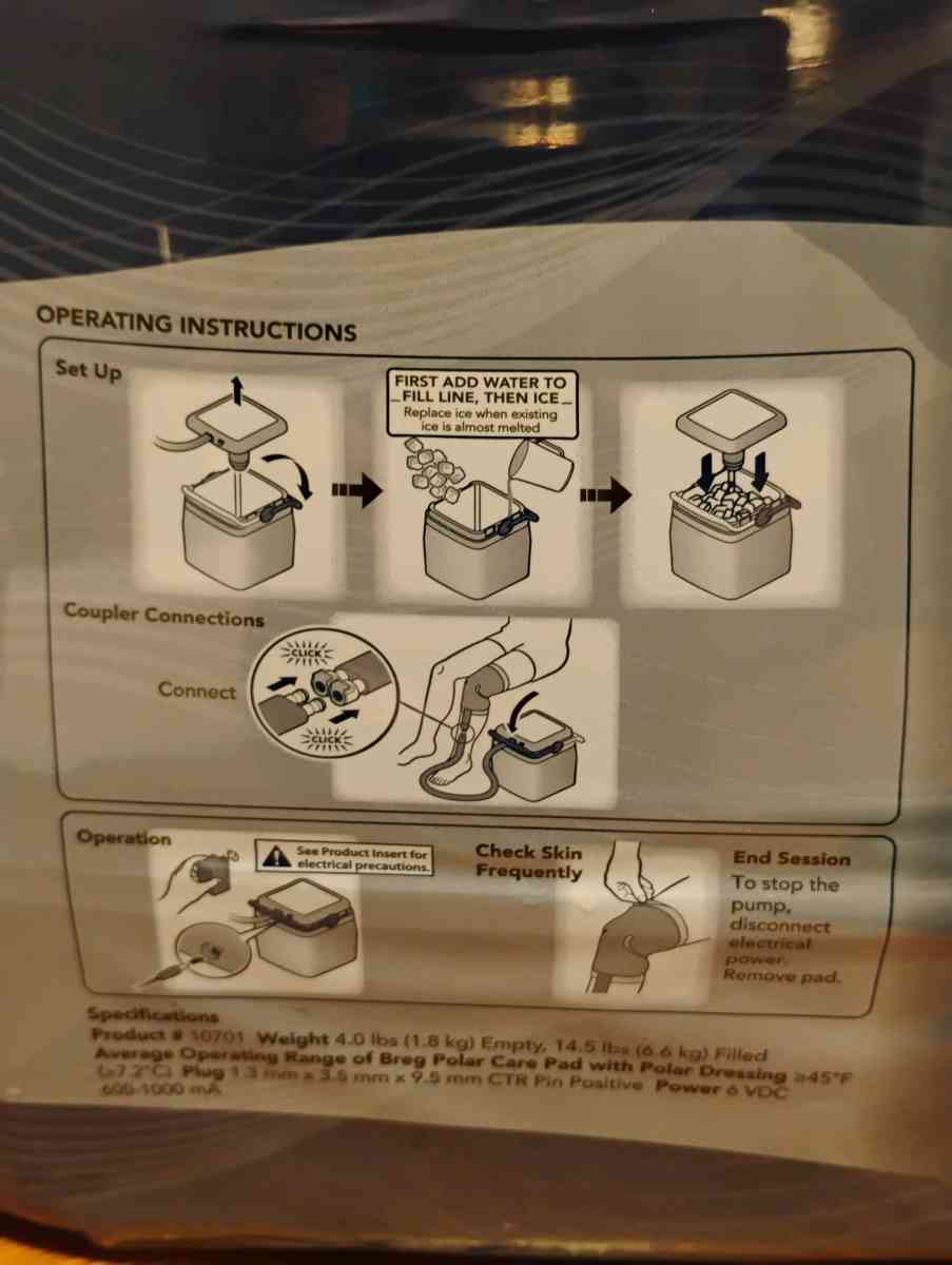 breg polar care cube - Garland, Texas - FleaMarketBay