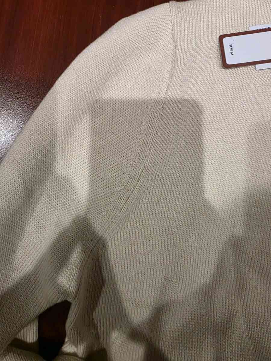 Harvard University COOP applique crew CREME sweater x6 - Boston, Massachusetts - FleaMarketBay