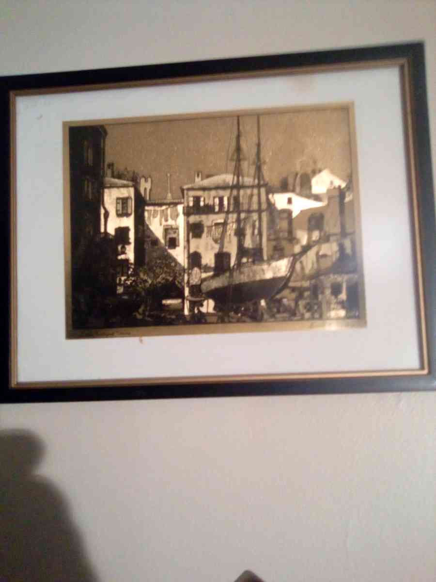 gold plated pictures set of 4 - Slatington, Pennsylvania