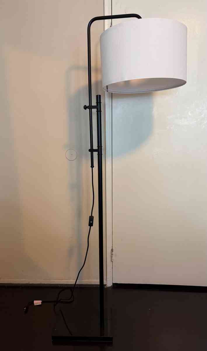 72 in Classic Black MidCentury Modern Lamp - Valley Village, California - FleaMarketBay