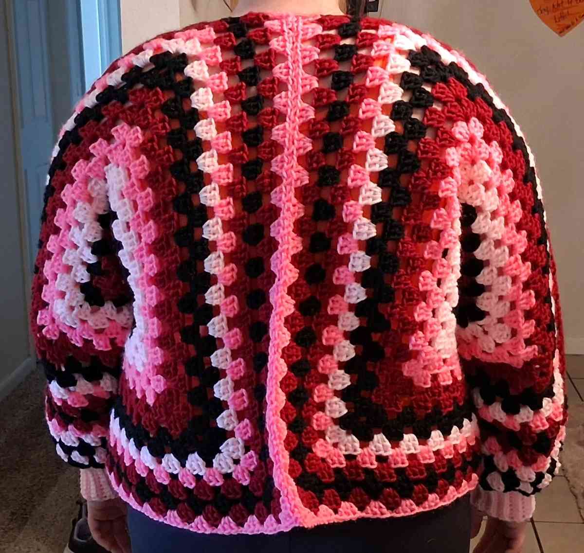 hexagon cardigan handmade - Comstock, Michigan - FleaMarketBay