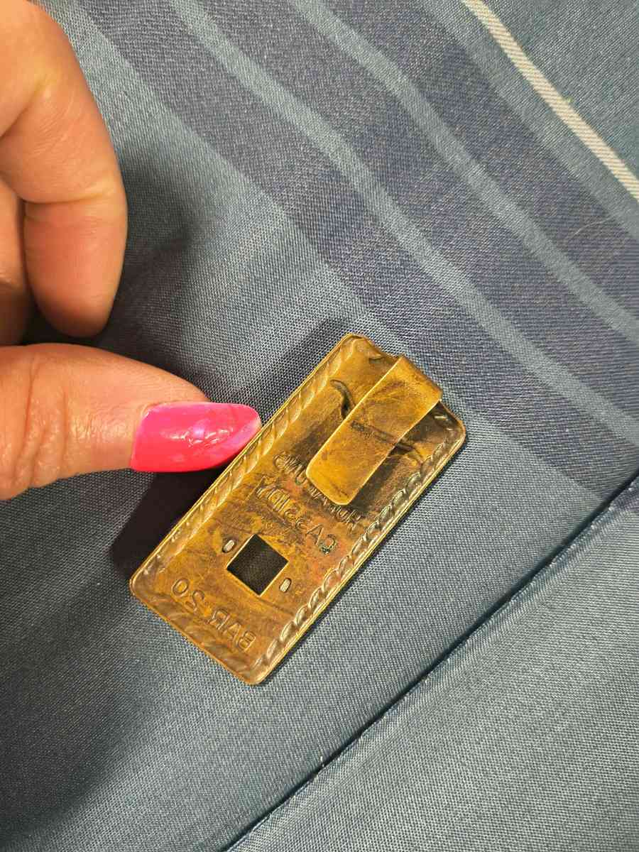 1950s vintage brass Hopalong Cassidy money clip - Judsonia, Arkansas - FleaMarketBay