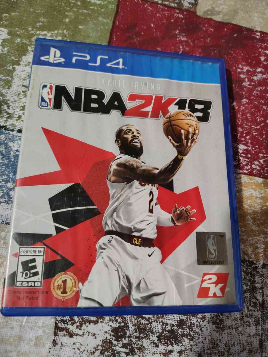 NBA 2k18 PS4 Disk looks brand new