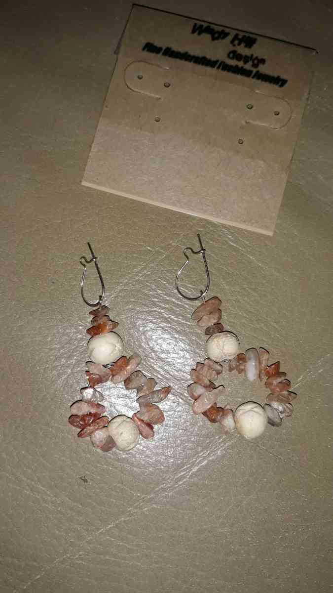 Multi colored rocks Earrings - Fairview, North Carolina