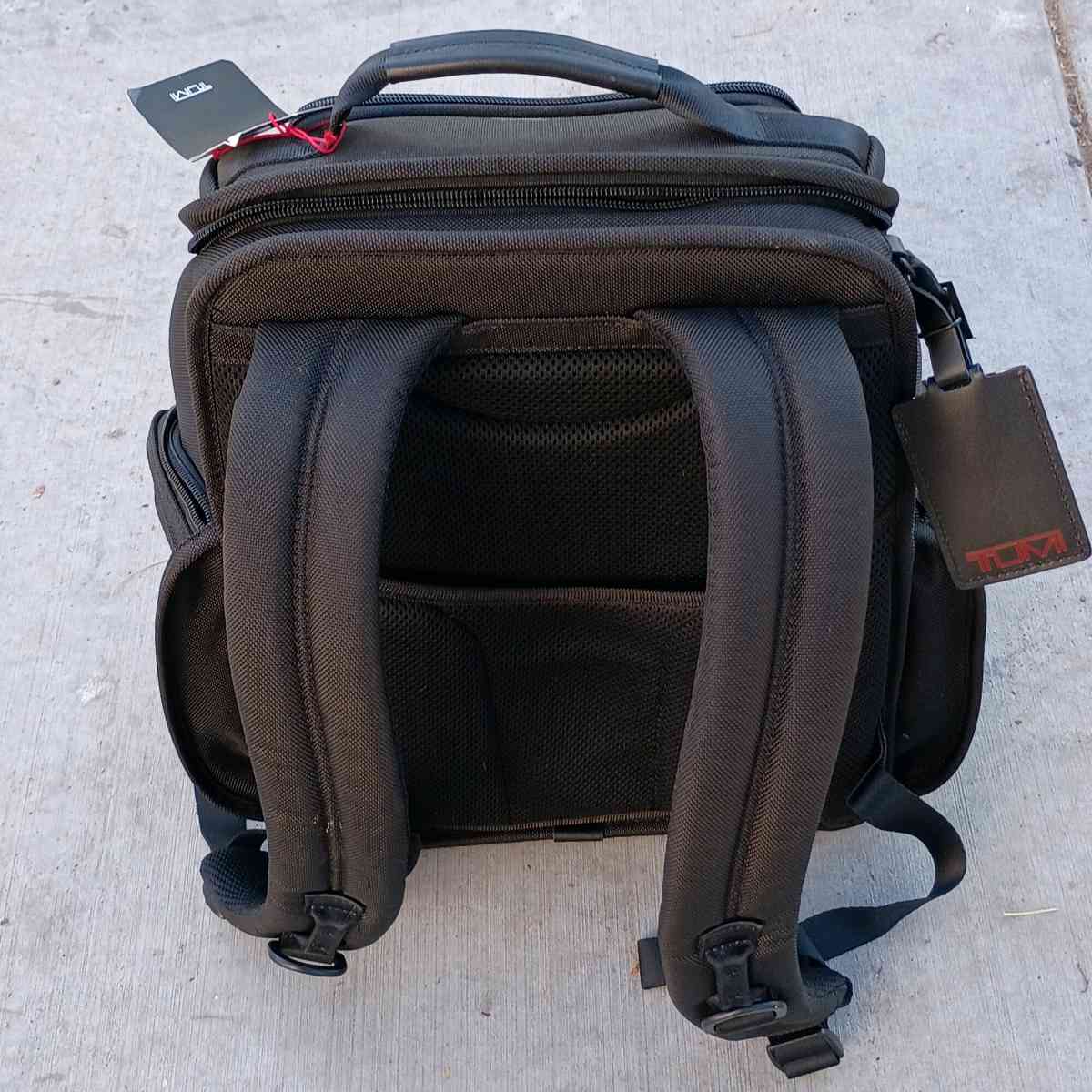 TUMI Alpha 3 Black Compact Laptop Brief Pack - Phoenix, Arizona - FleaMarketBay
