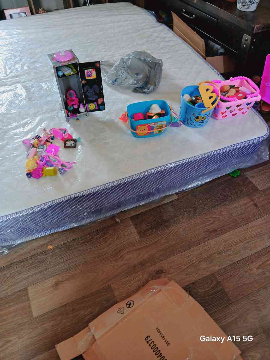 Full size Hybrid Bed Purple just the bed