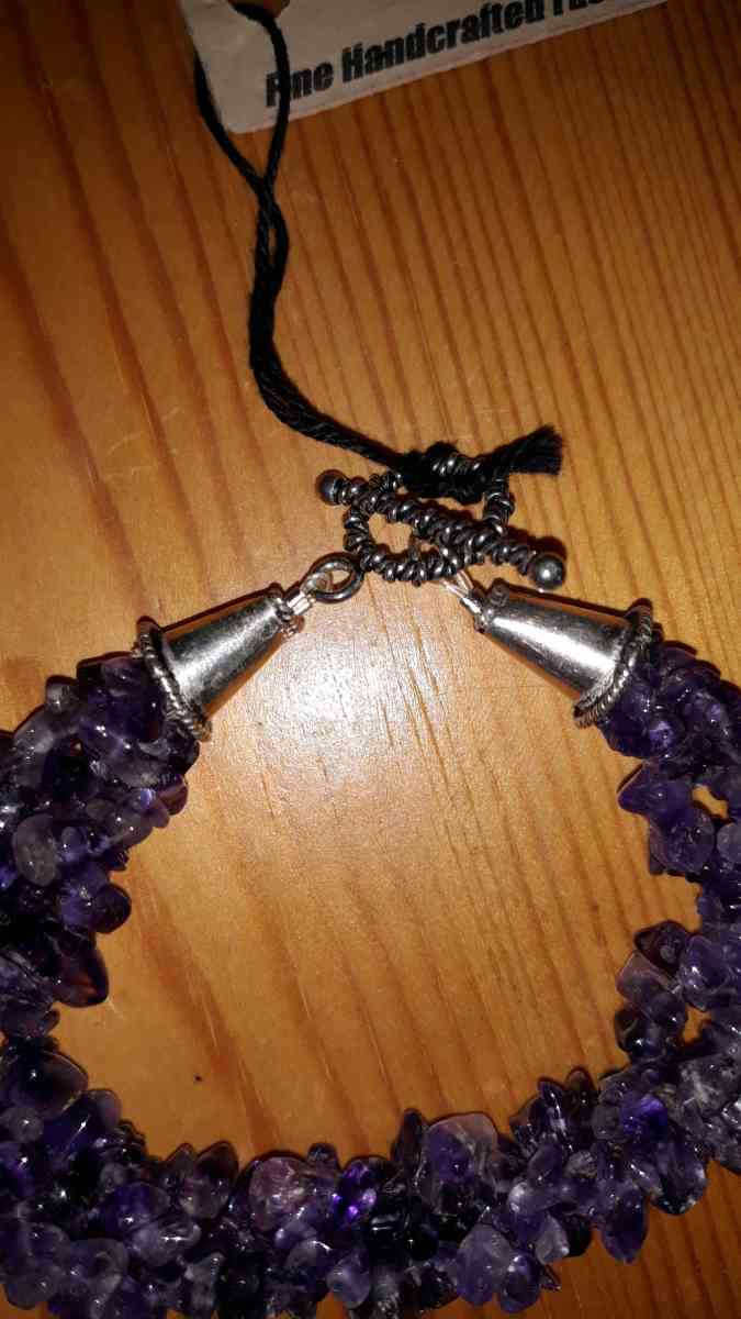 Purple Amethyst Bracelet - Fairview, North Carolina - FleaMarketBay