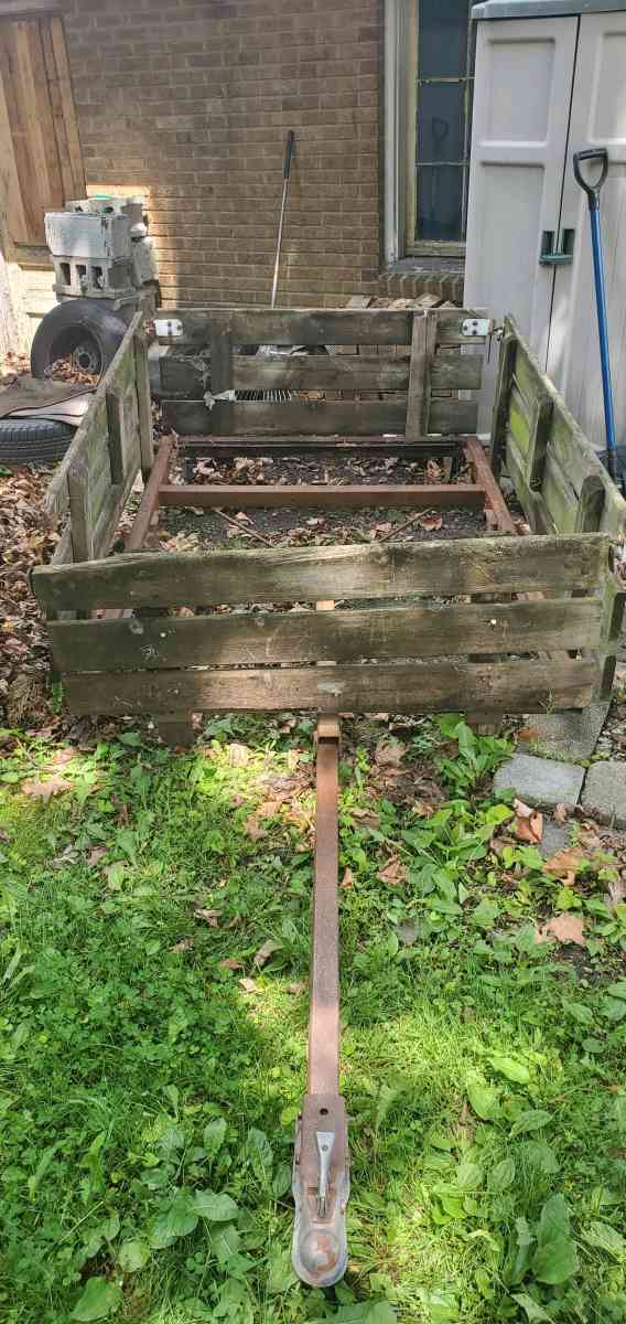 4x6ft utility dumping trailer project - Waukegan, Illinois - FleaMarketBay