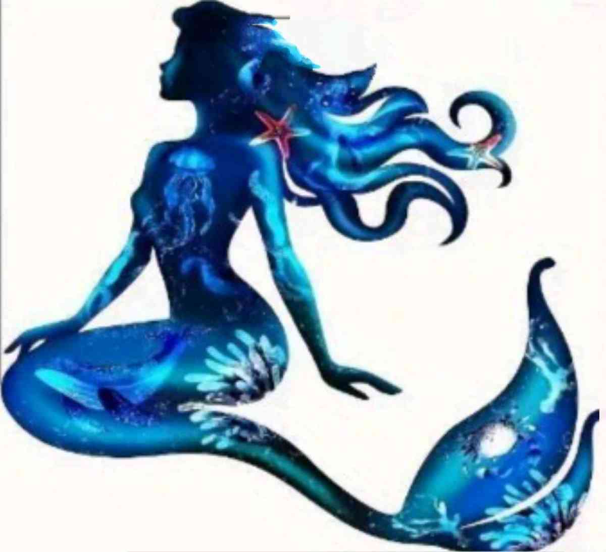 Blue Metal Mermaid Wall Decor - Palm Bay, Florida