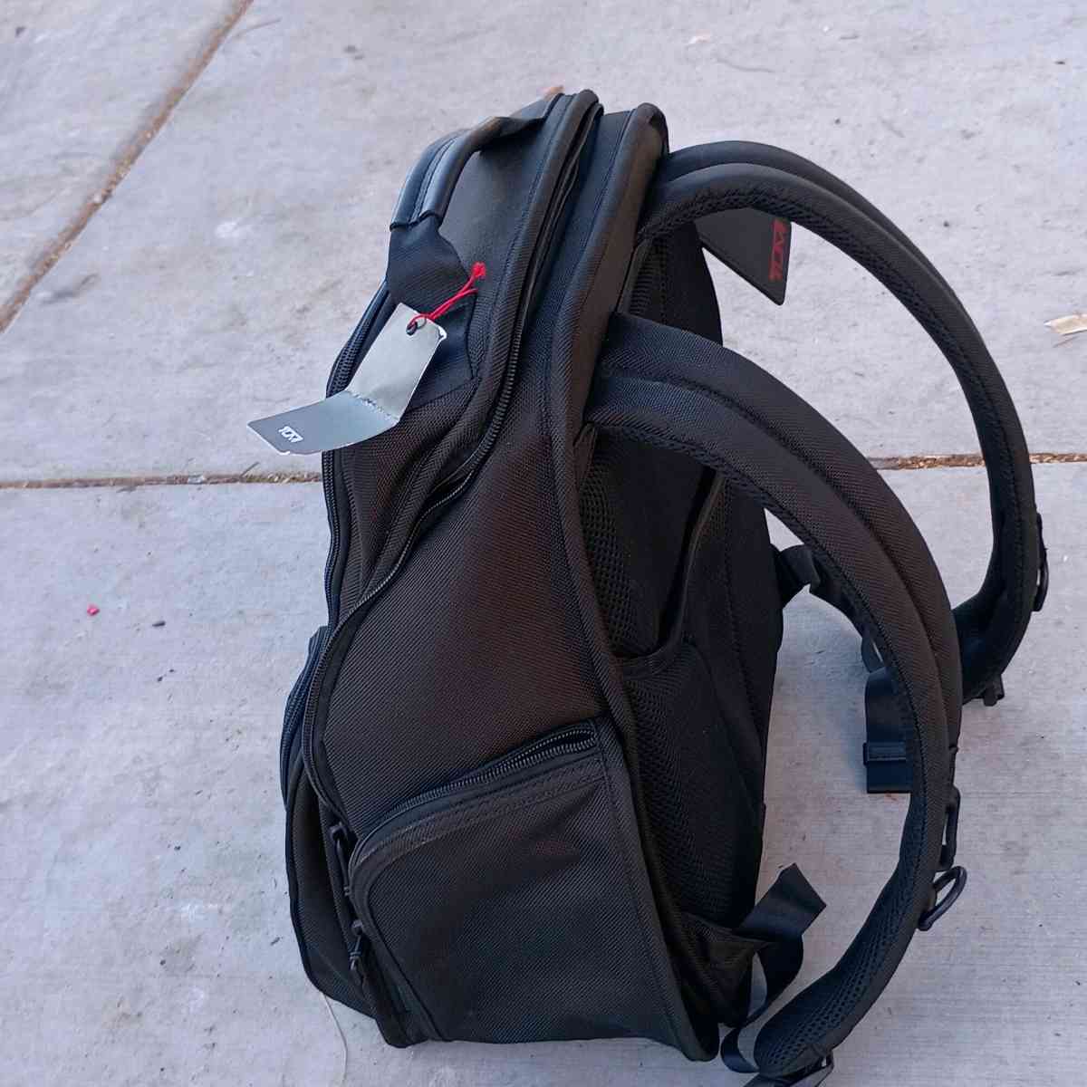 TUMI Alpha 3 Black Compact Laptop Brief Pack - Phoenix, Arizona - FleaMarketBay