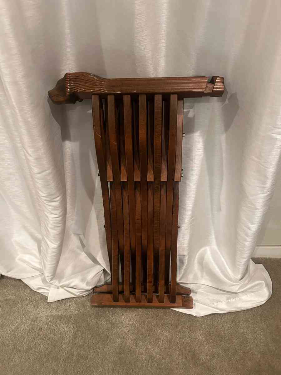 Pair Of Savonarola Lion Head Folding Thrones - Claremont, California - FleaMarketBay