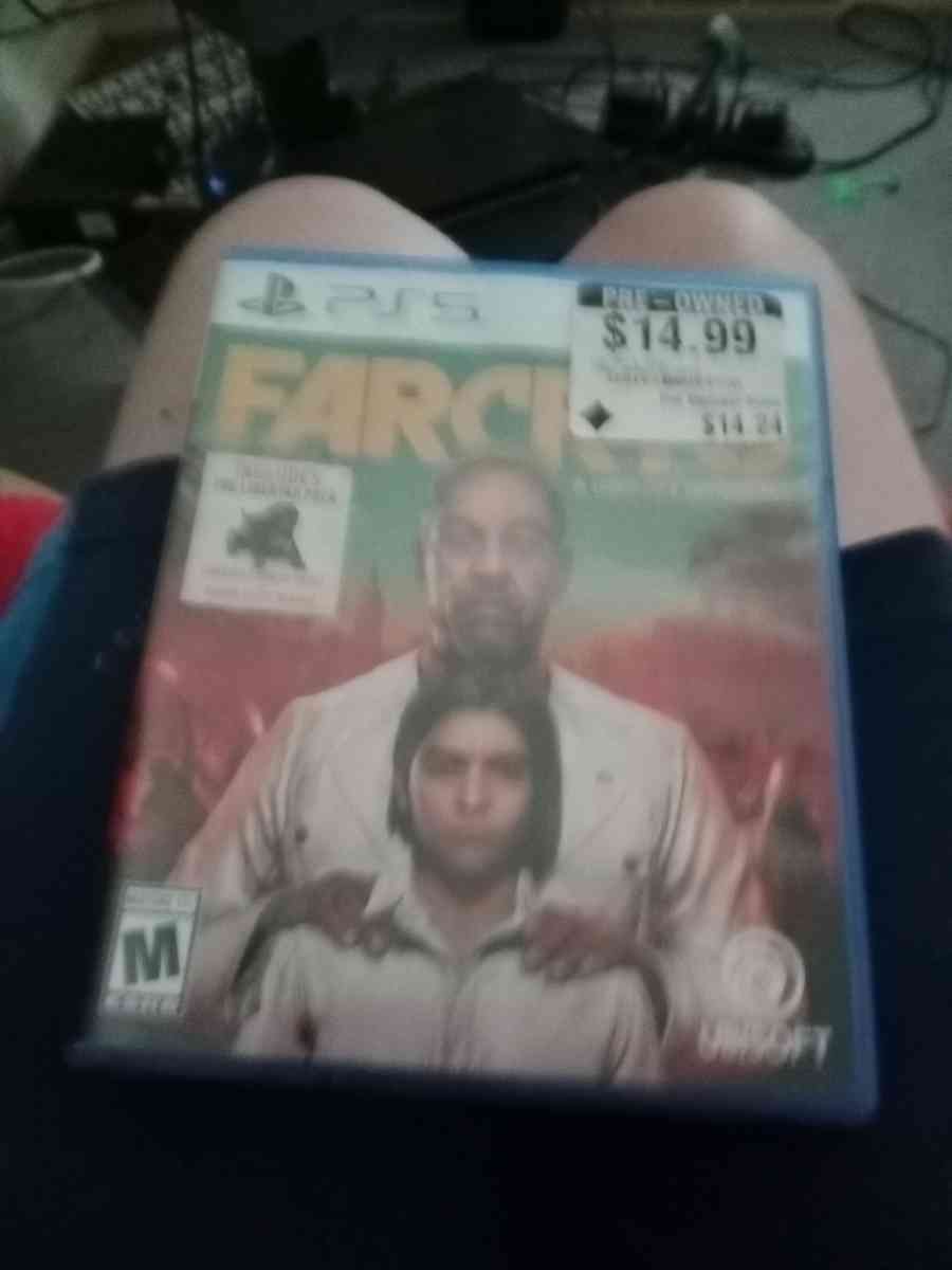 ps5 with 1 controller and 3 games - Dayton, Ohio - FleaMarketBay