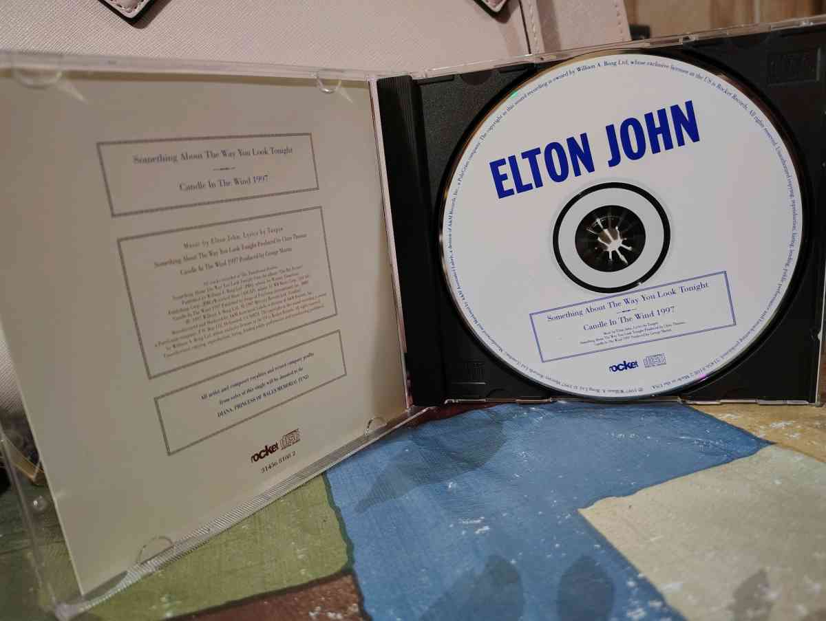 Elton John Something About The Way You Look Tonight Candle I - Scottsburg, Indiana - FleaMarketBay