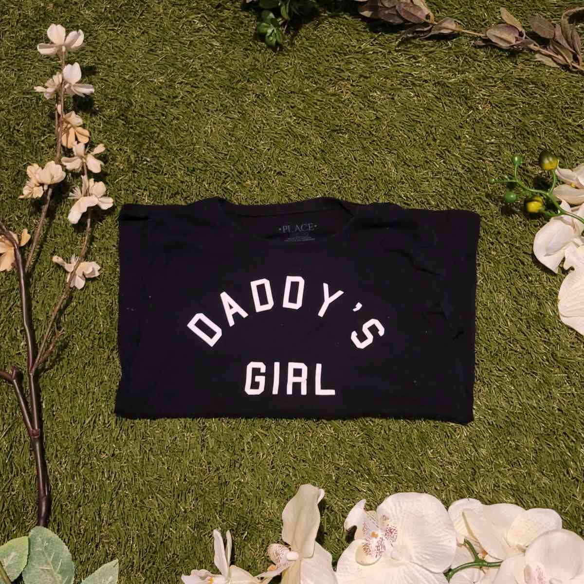 Black Daddys Girl Tee Shirt - Baltimore, Maryland - FleaMarketBay