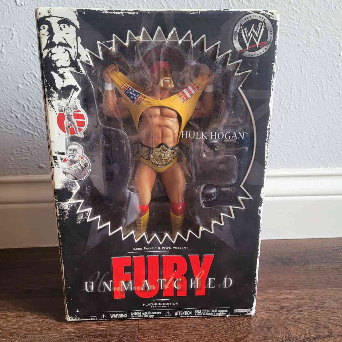 WWE Fury Unmatched Hulk Hogan collectible Platinum - Austin, Texas