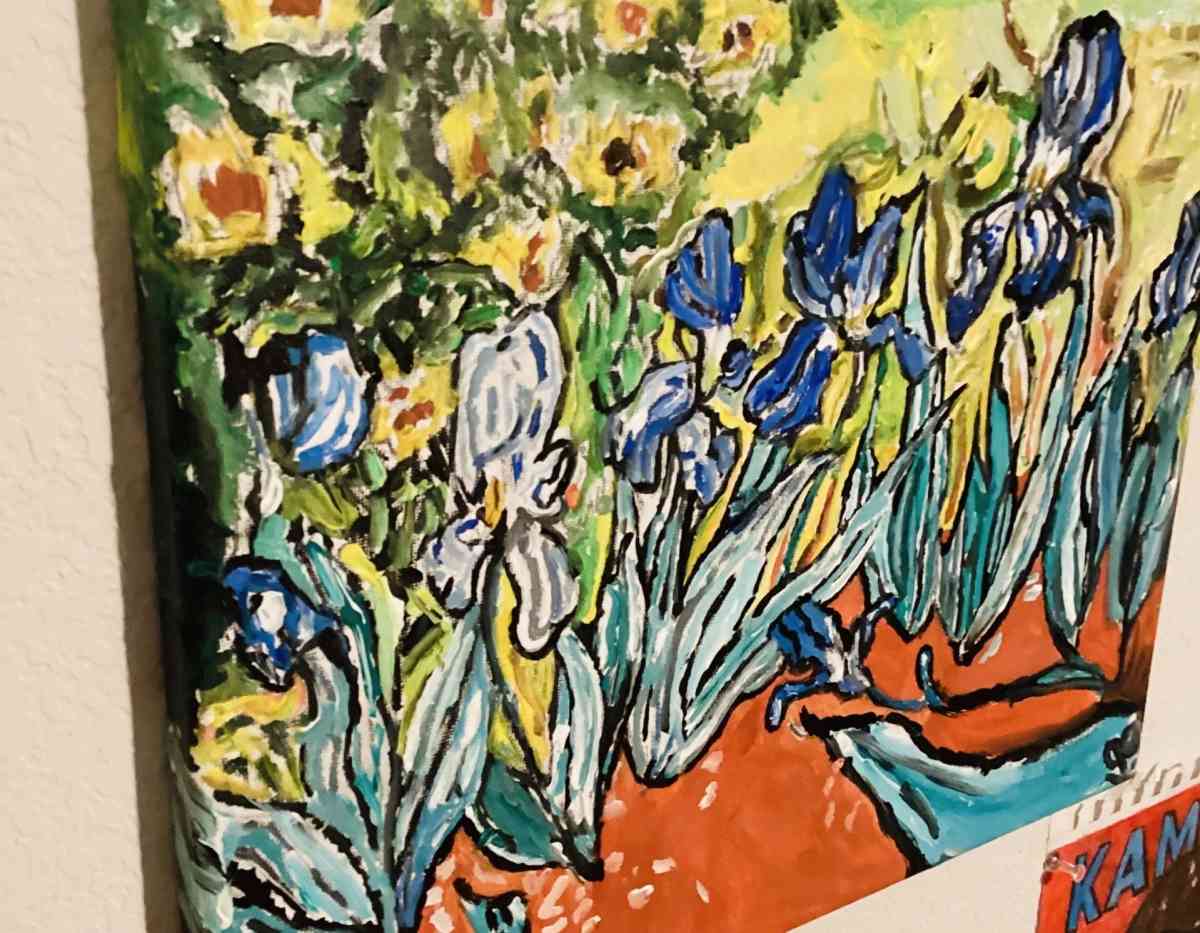 Original New Monet Special GG  11 x 14 Canvas Painting - Pflugerville, Texas - FleaMarketBay