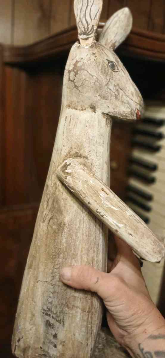 antique wooden toy bunny - Amarillo, Texas - FleaMarketBay