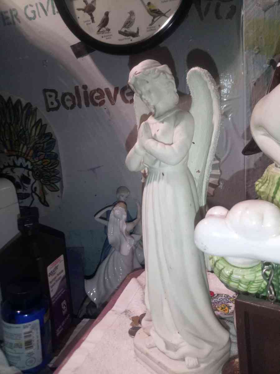 12in ceramic angel - Osage, Oklahoma - FleaMarketBay