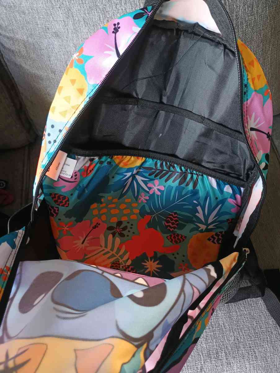Lilo And Stitch Pineapple Large Backpack - Frostproof, Florida - FleaMarketBay
