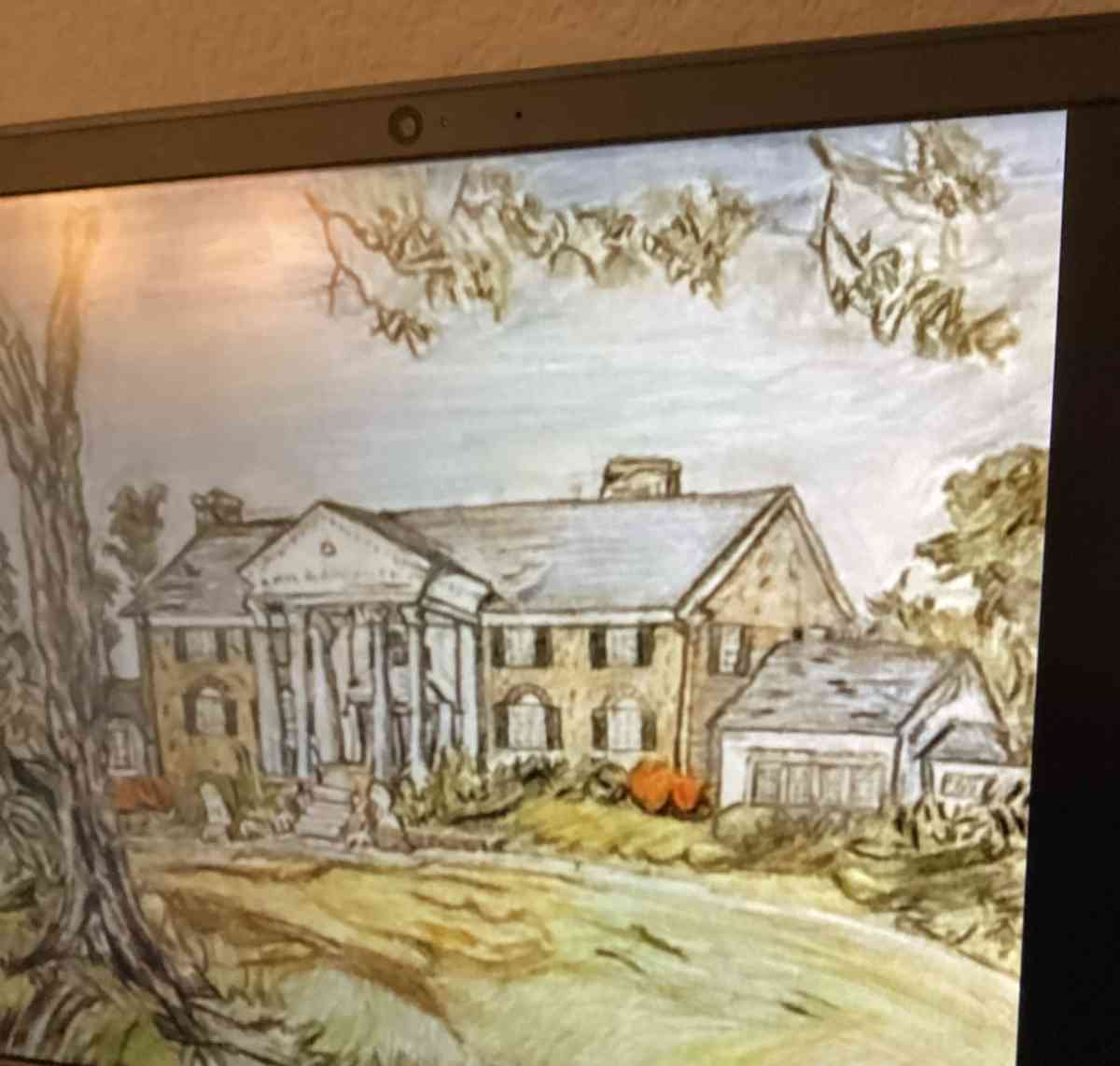 Original Graceland Mansion Of Elvis GG - Pflugerville, Texas - FleaMarketBay