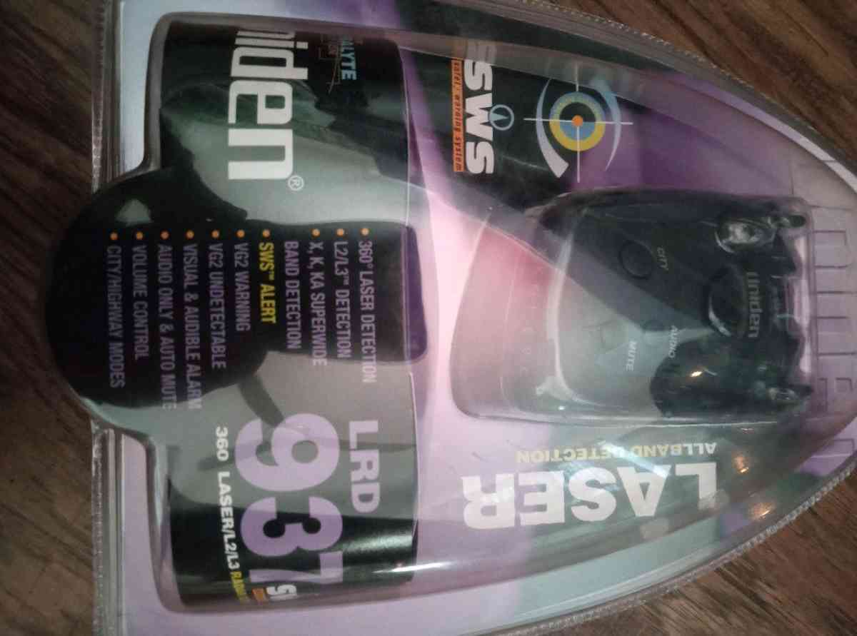 uniden LRD 937 radar detector brand new - Redding, California - FleaMarketBay